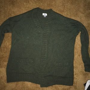 Green Cardigan